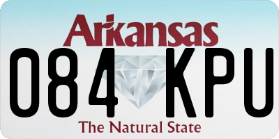 AR license plate 084KPU