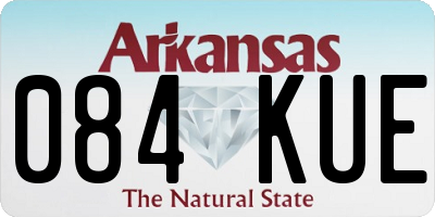 AR license plate 084KUE