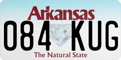 AR license plate 084KUG