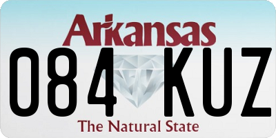 AR license plate 084KUZ