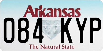 AR license plate 084KYP