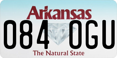 AR license plate 084OGU