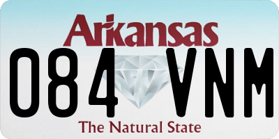 AR license plate 084VNM