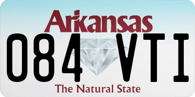 AR license plate 084VTI