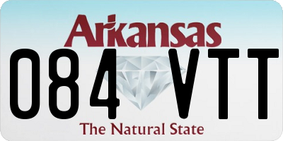 AR license plate 084VTT