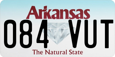 AR license plate 084VUT