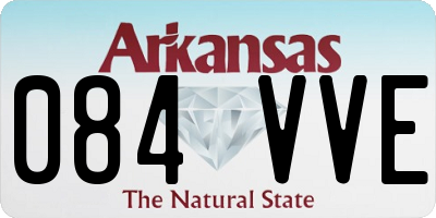 AR license plate 084VVE