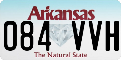 AR license plate 084VVH
