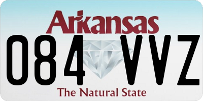 AR license plate 084VVZ