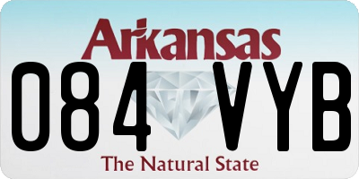 AR license plate 084VYB
