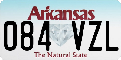 AR license plate 084VZL