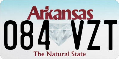 AR license plate 084VZT