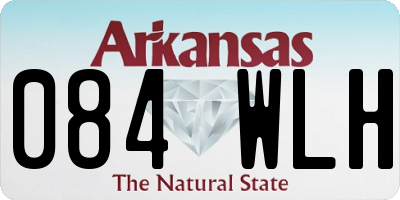 AR license plate 084WLH