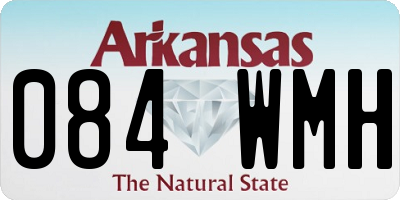 AR license plate 084WMH