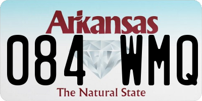AR license plate 084WMQ