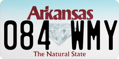 AR license plate 084WMY