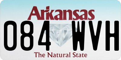 AR license plate 084WVH