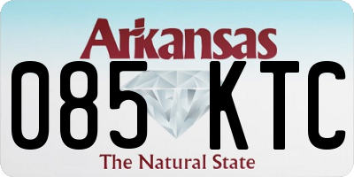 AR license plate 085KTC
