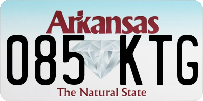 AR license plate 085KTG