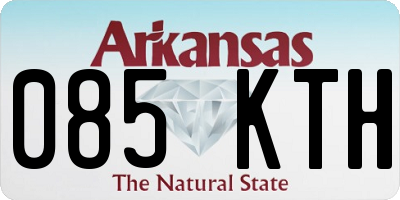 AR license plate 085KTH