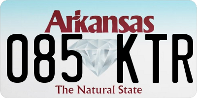 AR license plate 085KTR