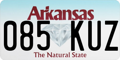 AR license plate 085KUZ