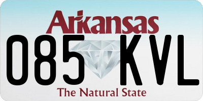 AR license plate 085KVL