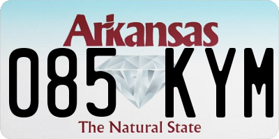 AR license plate 085KYM