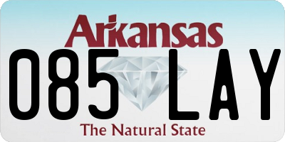 AR license plate 085LAY