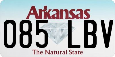 AR license plate 085LBV