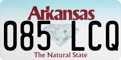 AR license plate 085LCQ