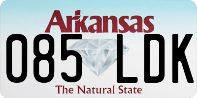 AR license plate 085LDK