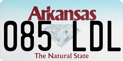 AR license plate 085LDL