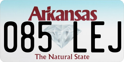 AR license plate 085LEJ