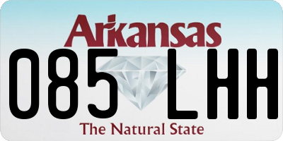AR license plate 085LHH