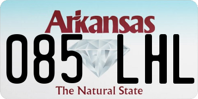 AR license plate 085LHL