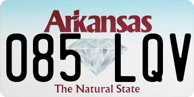 AR license plate 085LQV