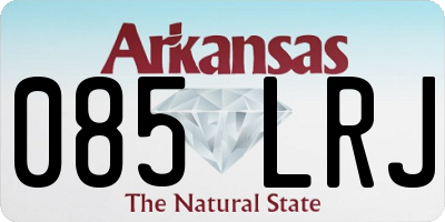 AR license plate 085LRJ