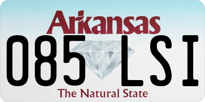 AR license plate 085LSI