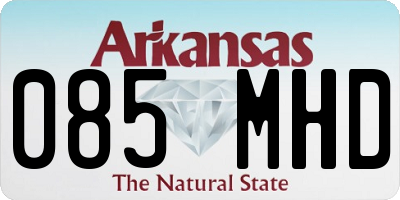 AR license plate 085MHD