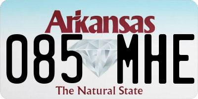 AR license plate 085MHE