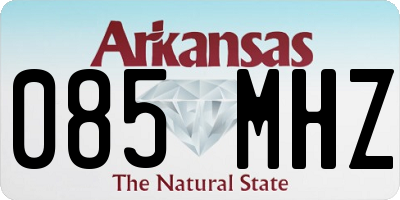 AR license plate 085MHZ