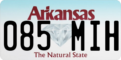 AR license plate 085MIH