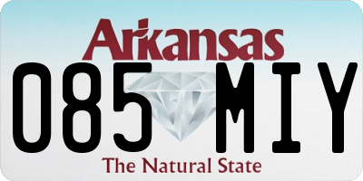 AR license plate 085MIY