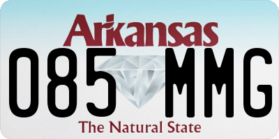 AR license plate 085MMG