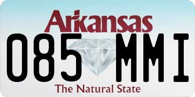 AR license plate 085MMI