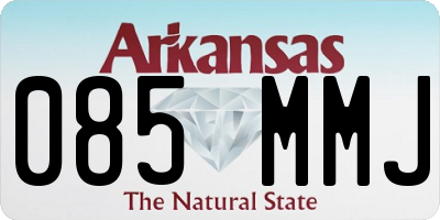 AR license plate 085MMJ