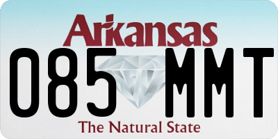 AR license plate 085MMT