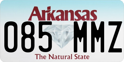 AR license plate 085MMZ