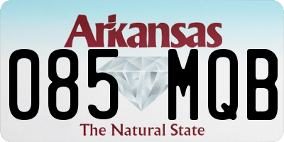 AR license plate 085MQB